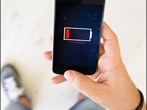 Tech Tip – How To Slow Down Your Phone Battery Power Consumption