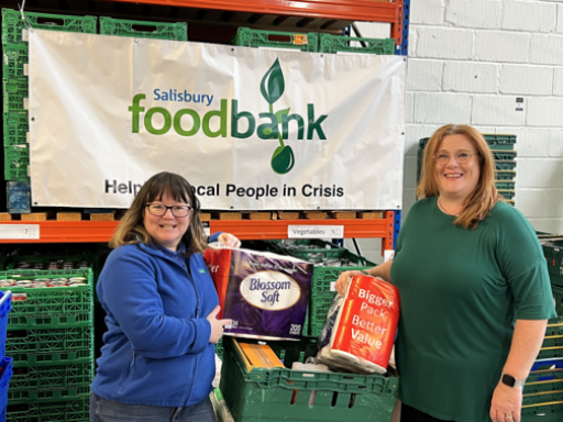 Working with Salisbury Foodbank